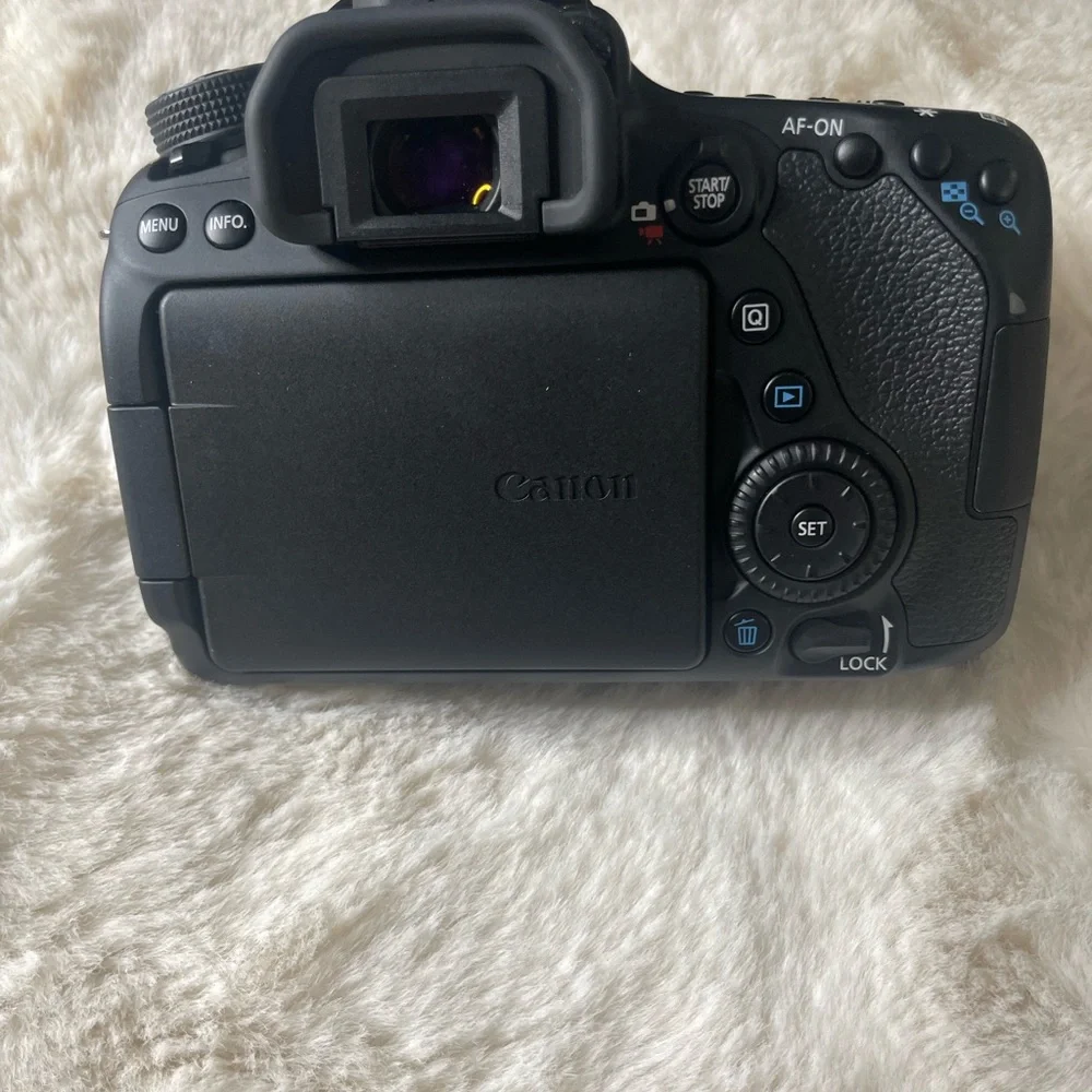 Canon EOS 80D Digital SLR Camera and EF-S 18-55mm and 50 mm Lenses